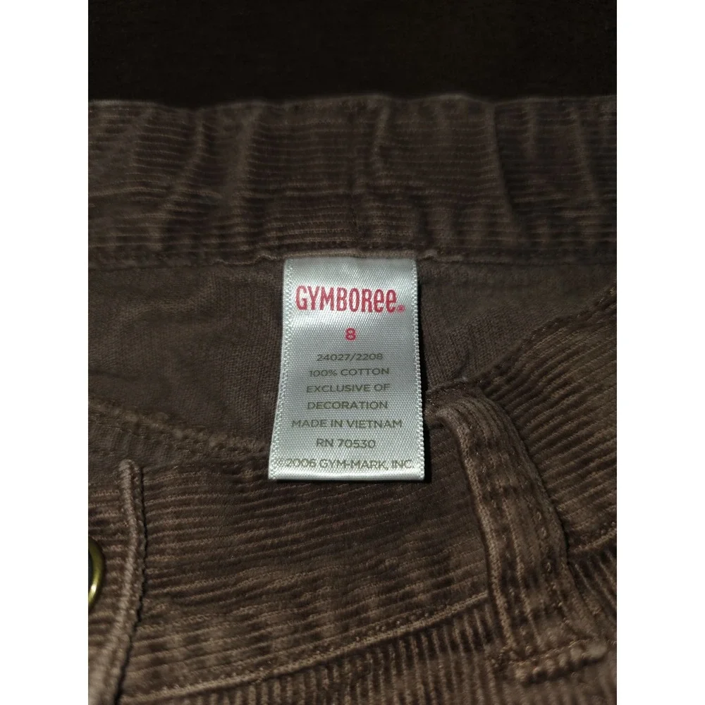 Gymboree equestrian club sweatshirt size 7 cords size 8 outfit